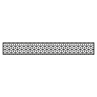 GroJa mix-it Einsatz (L x B x H: 0,4 x 179,5 x 25,5 cm, Aluminium, Cube)