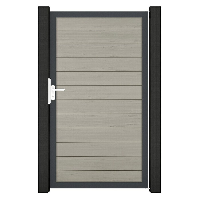 GroJa Solid Gartentor (100 x 180 cm, Sand (DB703)) | BAUHAUS