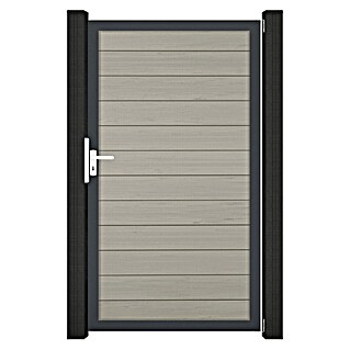 GroJa Solid Gartentor (100 x 180 cm, Sand (DB703))