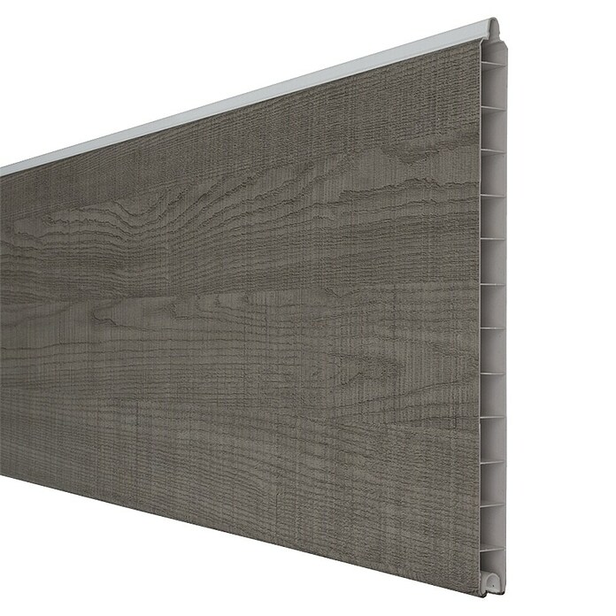 GroJa BasicLine Steckzaun (180 x 1,9 cm, Grey Ash Cut) | BAUHAUS