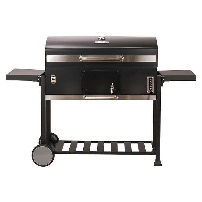 Kingstone KMS Houtskoolbarbecue Black Angus Maxi (Grilloppervlak (B x D): 92 x 43 cm, Zwart) | BAUHAUS