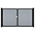 GroJa BasicLine Gartentor Schmal 