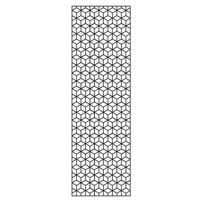 GroJa mix-it Einsatz (L x B x H: 2 x 60 x 180 cm, Aluminium, Cube) | BAUHAUS