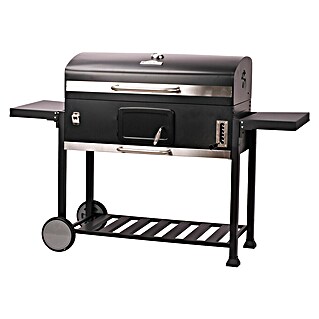 Kingstone KMS Houtskoolbarbecue Black Angus Maxi (Grilloppervlak (B x D): 92 x 43 cm, Zwart)