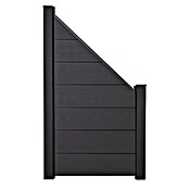 GroJa Solid Sichtschutz-Abschlusselement Grande (180 x 180 cm, Anthrazitgrau) | BAUHAUS