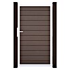 GroJa Solid Gartentor (100 x 180 cm, Terra (EV1)) | BAUHAUS