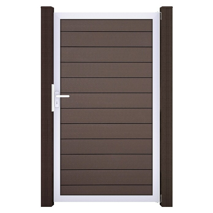 GroJa Solid Gartentor (100 x 180 cm, Terra (EV1)) | BAUHAUS