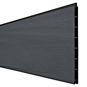 GroJa Solid Steckzaun Grande (180 x 24 cm, Steingrau) | BAUHAUS