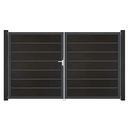 GroJa Solid Gartentor Grande Premium