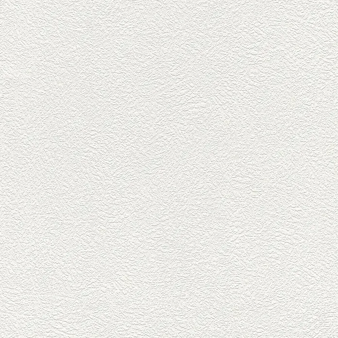 Rasch Selection Papiertapete Relief - Weiß, Uni, 10,05 x 0,53 m - Weiße, unregelmäßig strukturierte Oberfläche mit erhabenem Muster.
