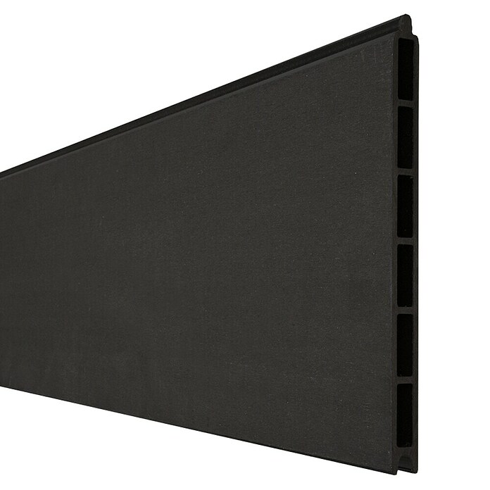 GroJa Solid Steckzaun Grande (180 x 24 cm, Anthrazitgrau) | BAUHAUS