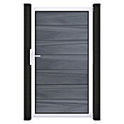 GroJa Solid Gartentor Grande (100 x 180 cm, Steingrau (EV1)) | BAUHAUS