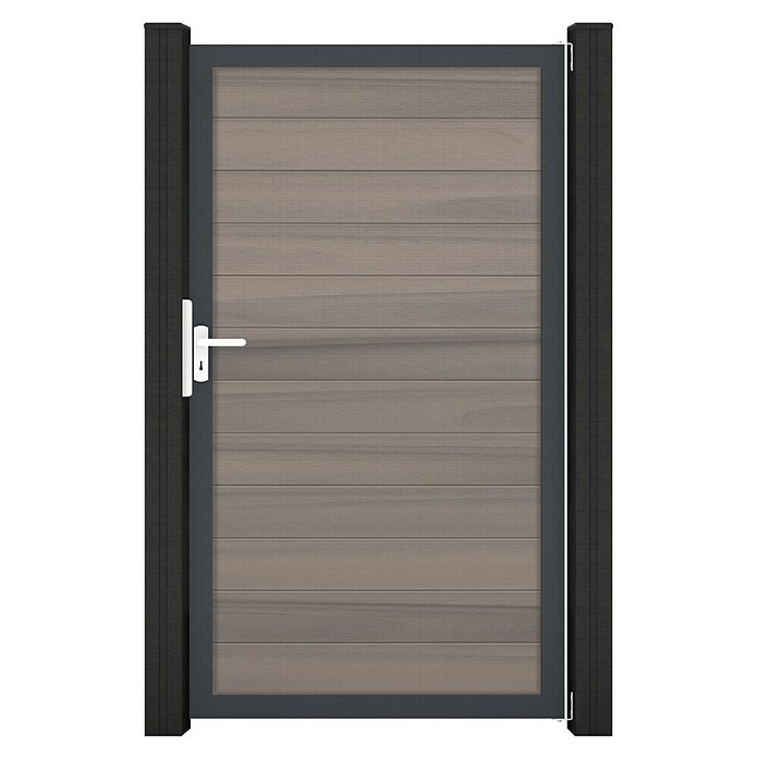 GroJa Solid Gartentor (100 x 180 cm, Beige (DB703)) | BAUHAUS