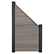 GroJa Solid Sichtschutz-Abschlusselement (180 x 180 cm, Beige) | BAUHAUS