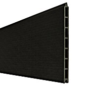GroJa Solid Steckzaun Grande Premium (180 x 24 cm, Schwarz) | BAUHAUS
