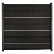 GroJa Solid Steckzaun Grande Premium (180 x 180 cm, Schwarz) | BAUHAUS