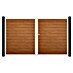 GroJa BasicLine Gartentor Schmal 
