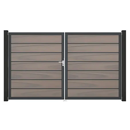 GroJa Solid Gartentor Grande Premium