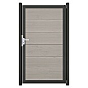 GroJa Viento Gartentor (100 x 180 cm, Beige (DB), Aluminium) | BAUHAUS