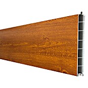 GroJa BasicLine Steckzaun Schmal (180 x 15 cm, Golden Oak) | BAUHAUS