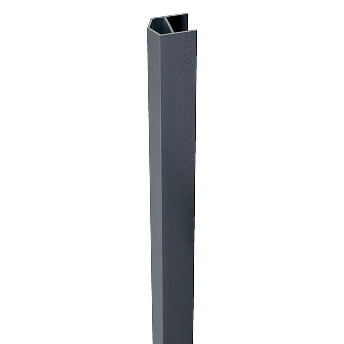 GroJa mix-it Abschlussprofil (Anthrazit (DB703), L x B: 150 x 2 cm) | BAUHAUS
