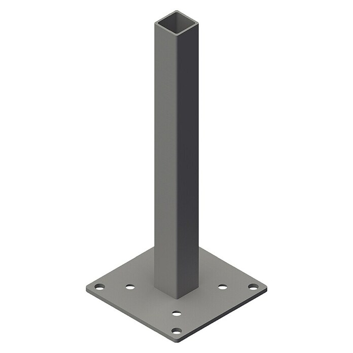 GroJa Konsole (16 x 40,6 cm, Passend für: 9x9 Alu-Steckzaunpfosten, 7x7 und 10x BPC-Torpfosten) | BAUHAUS