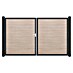 GroJa BasicLine Gartentor Schmal 