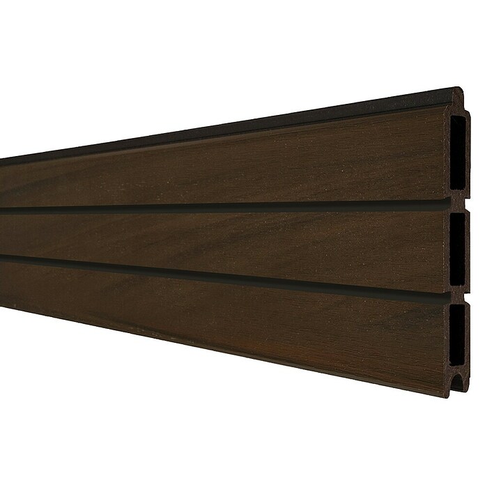 GroJa Solid Steckzaun Rhombus (180 x 30 cm, Walnuss) | BAUHAUS