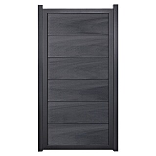 GroJa Viento Steckzaun (90 x 180 cm, Steingrau (EDB703))