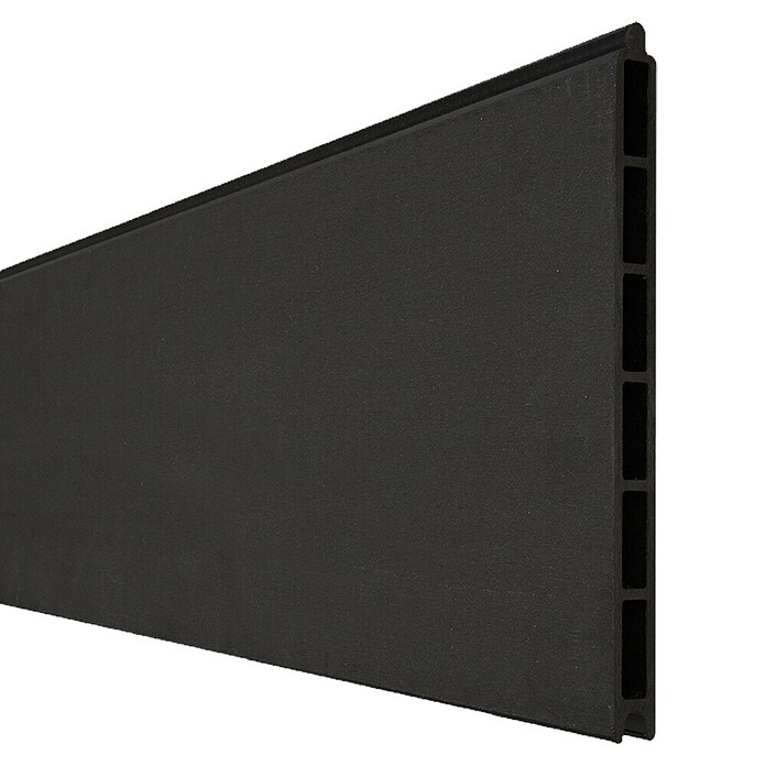 GroJa Solid Steckzaun Grande Premium (180 x 24 cm, Anthrazitgrau) | BAUHAUS