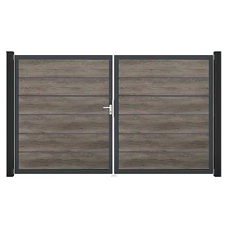 GroJa BasicLine Gartentor Premium