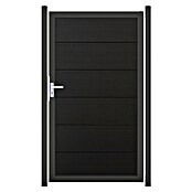 GroJa Viento Gartentor (100 x 180 cm, Anthrazitgrau (DB703), Aluminium) | BAUHAUS