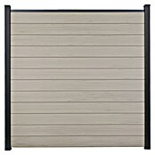 GroJa Solid Steckzaun (180 x 180 cm, Sand) | BAUHAUS