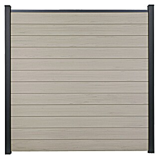 GroJa Solid Steckzaun (180 x 180 cm, Sand)