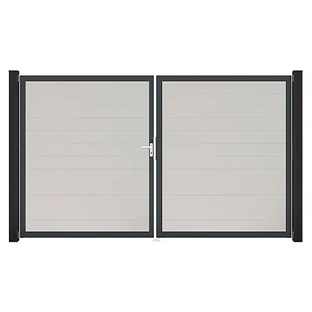GroJa BasicLine Gartentor Schmal