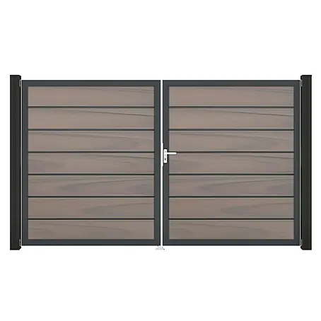 GroJa Solid Gartentor Grande Premium
