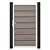 GroJa Solid Gartentor Grande Premium (100 x 180 cm, Beige (EV1)) | BAUHAUS