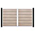 GroJa BasicLine Gartentor Premium 