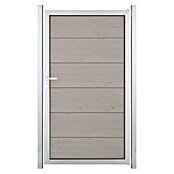 GroJa Viento Gartentor (100 x 180 cm, Beige (EV1), Aluminium) | BAUHAUS