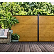 GroJa BasicLine Steckzaun (180 x 30 cm, Asteiche Natur) | BAUHAUS