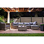 GroJa Solid Steckzaun Grande (180 x 180 cm, Beige) | BAUHAUS