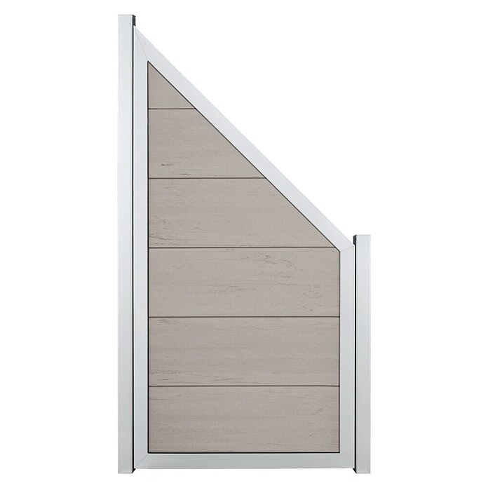 GroJa Viento Sichtschutz-Abschlusselement (90 x 180 cm, Beige (EV1)) | BAUHAUS