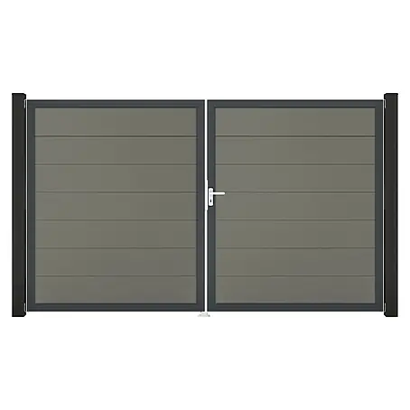 GroJa Solid Gartentor Grande