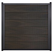 GroJa Viento Steckzaun (180 x 180 cm, Walnuss (DB703)) | BAUHAUS