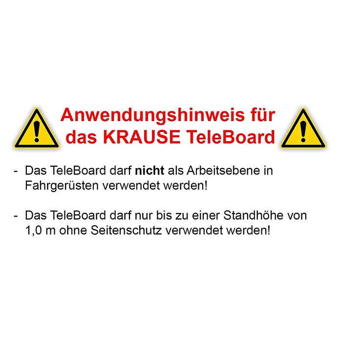 TELEBOARD TELESKOP ALU-DIELE MAX.L. 3,5M /