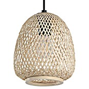 Eglo Dembleby Lámpara colgante (3 × 40 W, Natural, Altura: 110 cm)