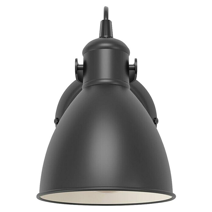 Eglo Priddy Wandleuchte (Schwarz, Max. Leistung: 40 W, E27, 1-flammig)