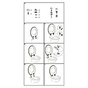 Poseidon WC deska  (MDF, Hrast, S samodejnim spuščanjem) | 3781 - WC-Sitz Holz | DADI - WC-Sitze | DAD - Badausstattung | DA - Badausstattung/Bäderwelt | D - Sanitär | BAUHAUS