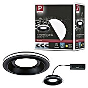 Paulmann Foco empotrable Sormus (6,5 W, Ø x Al: 10 x 3,3 cm, Negro, 1 ud., Blanco cálido) | BAUHAUS