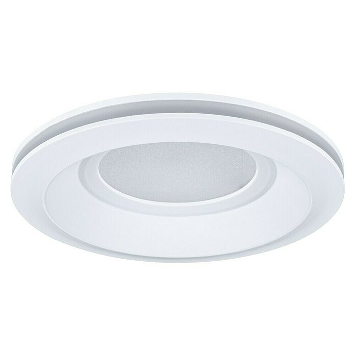 Paulmann Foco empotrable Sormus (6,5 W, Ø x Al: 10 x 3,3 cm, Blanco, 1 ud., Blanco cálido) | BAUHAUS